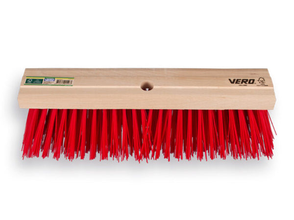 VERO straatbezem 41 cm rood PPN productfoto