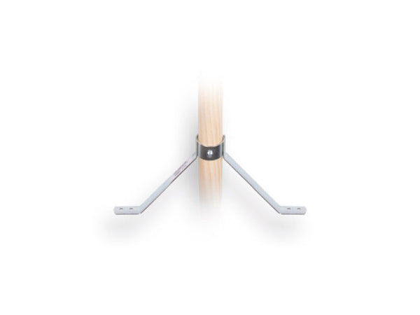 SOLIDE stokhouder voor steel 28 mm 18 cm breed productfoto