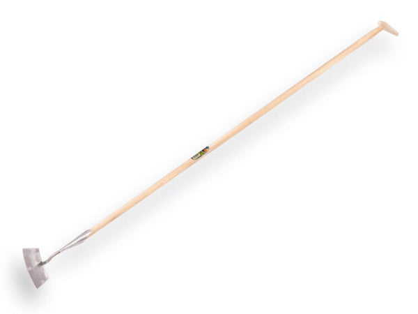 Atlas schoffel gesmeed 18 cm blank rond model met schoffelsteel met hilt productfoto