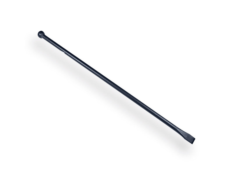DeWit stootijzer 120 cm 28 mm rond model met platte bek productfoto
