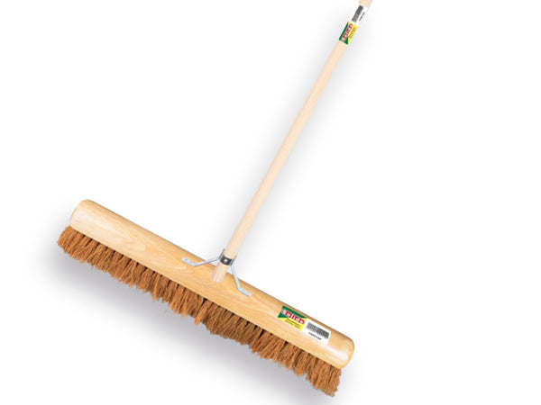 SOLIDE zachte bezem Kokos 60 cm met steel productfoto