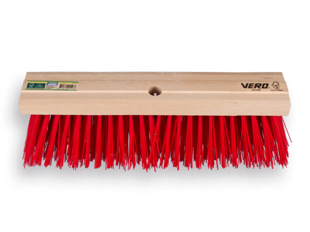VERO straatbezem 41 cm rood PPN productfoto