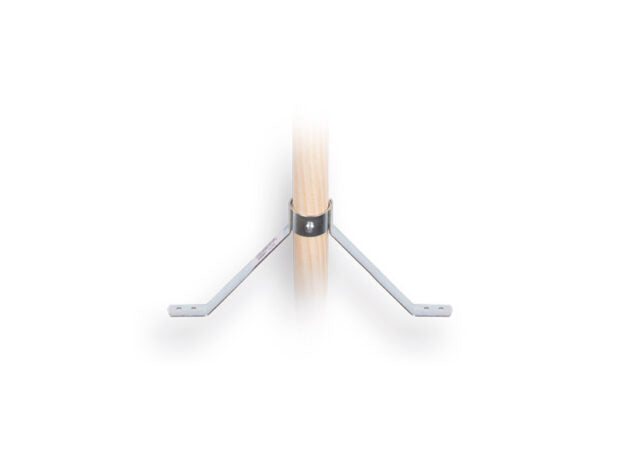 SOLIDE stokhouder voor steel 28 mm 18 cm breed productfoto