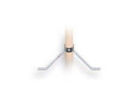 SOLIDE stokhouder voor steel 28 mm 18 cm breed productfoto