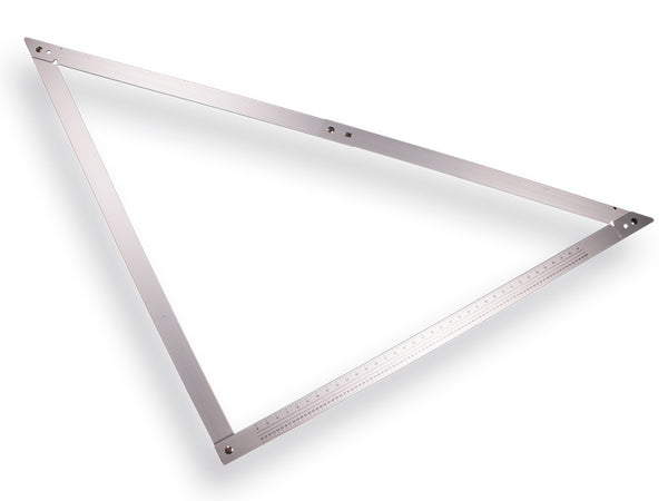 Labora haakse hoek 60 x 60 cm opvouwbaar aluminium met tas productfoto