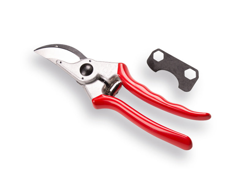 Felco 2 snoeischaar met rode handgrepen en extra stalen bovenmes