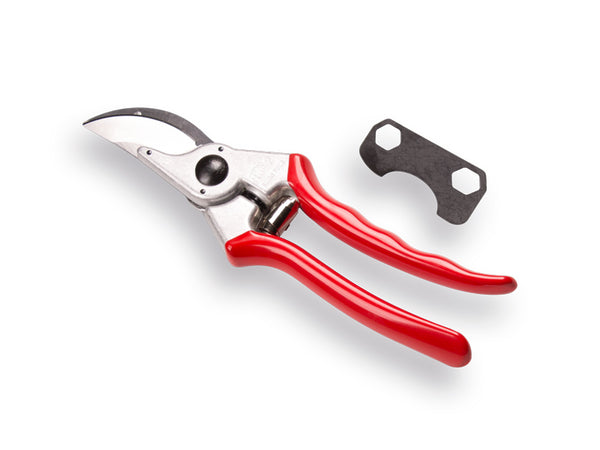 Felco 2 snoeischaar met rode handgrepen en extra stalen bovenmes