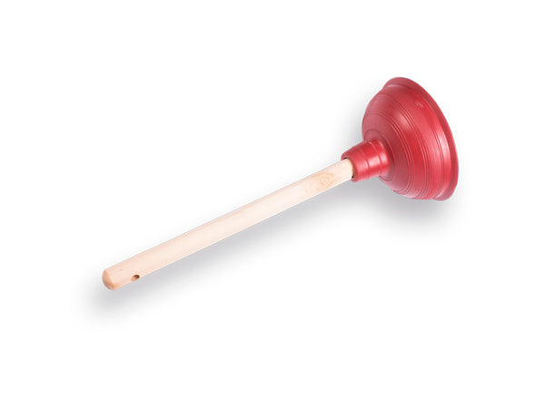 Sänger gootsteen ontstopper rubber, kleur rood productfoto