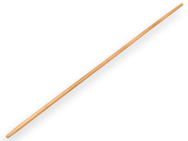 Tauari bladharksteel hardhout 150 cm x 2,4 cm voor Fiskars bladhark productfoto