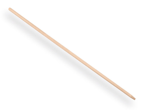 Tauari bezemsteel hardhout 160 cm x 2,8 cm voor harken, bezems en trekkers productfoto