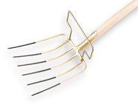 Offner bladvork 36 cm, 6 tanden, beugel, YD-steel 95 cm