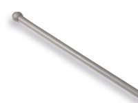 Labora stootijzer 140 cm 28 mm rond onderstuk 50 cm vierkant