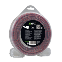 EGO maaidraad Twist line AL2760T rood-groen gedraaid 2,7 mm x 60 m, officieel weergegeven als model AL2760T