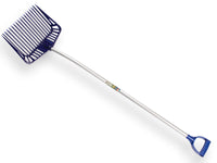 Atlas allesruimer 18 tands 33 cm breed blauw met aluminium steel en D-handvat productfoto