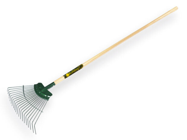Bulldog bladhark Springbok 20 tands 46 cm breed met Essen steel 135 cm productfoto