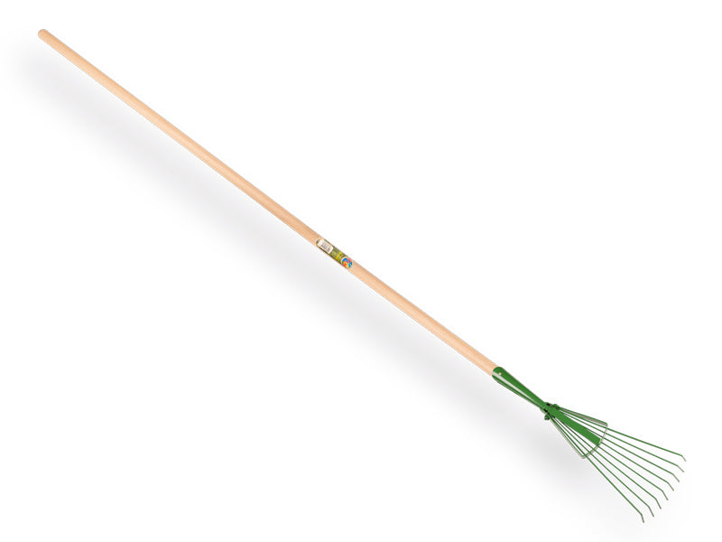 Atlas bladhark Profi 15 cm met 8 verenstalen tanden met steel 150 x 2,8 cm productfoto