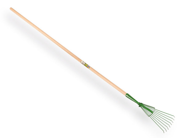 Atlas bladhark Profi 15 cm met 8 verenstalen tanden met steel 150 x 2,8 cm productfoto