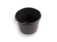 Gripline bouwemmers 12 liter met hengsel ZWART productfoto