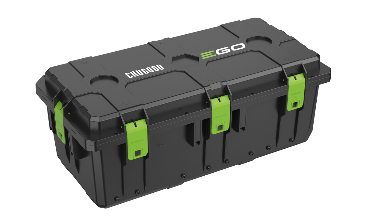 EGO CHU6000-K0004 laadbox voor 6 accu’s met lader