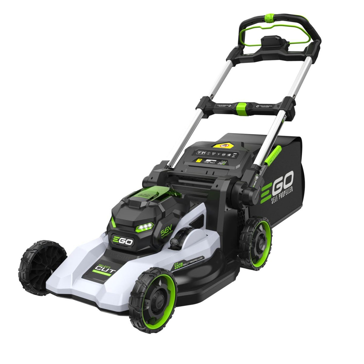 EGO LM2236E-SP accu grasmaaier 55 cm met Accu en Lader, officieel weergegeven als model LM2236E-SP