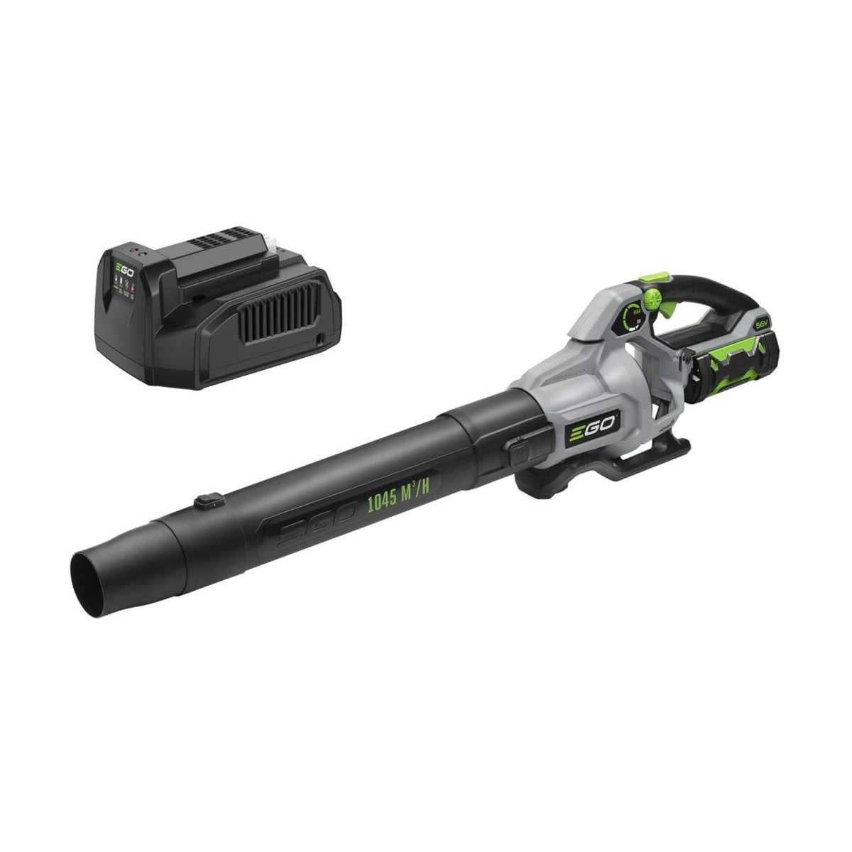 EGO LB6151E accu bladblazer met Accu en Lader, officieel weergegeven als model LB6151E