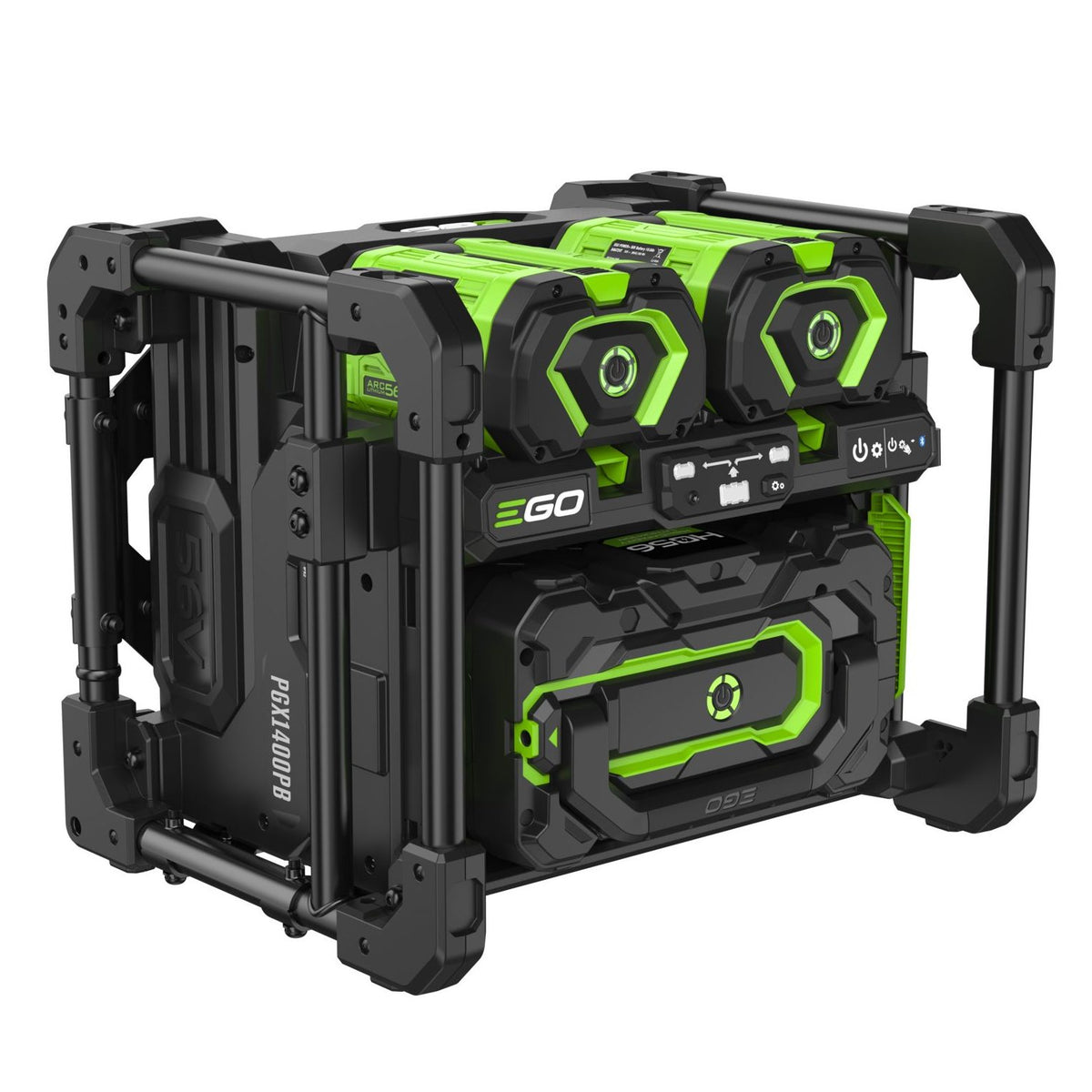 EGO PGX1401PB Powerbank Kit met 40Ah Accu, officieel weergegeven als model PGX1401PB