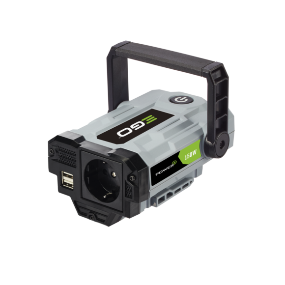 EGO PAD1500E Powerbank 150W met 230V en 2 USB-poorten, officieel weergegeven als model PAD1500E