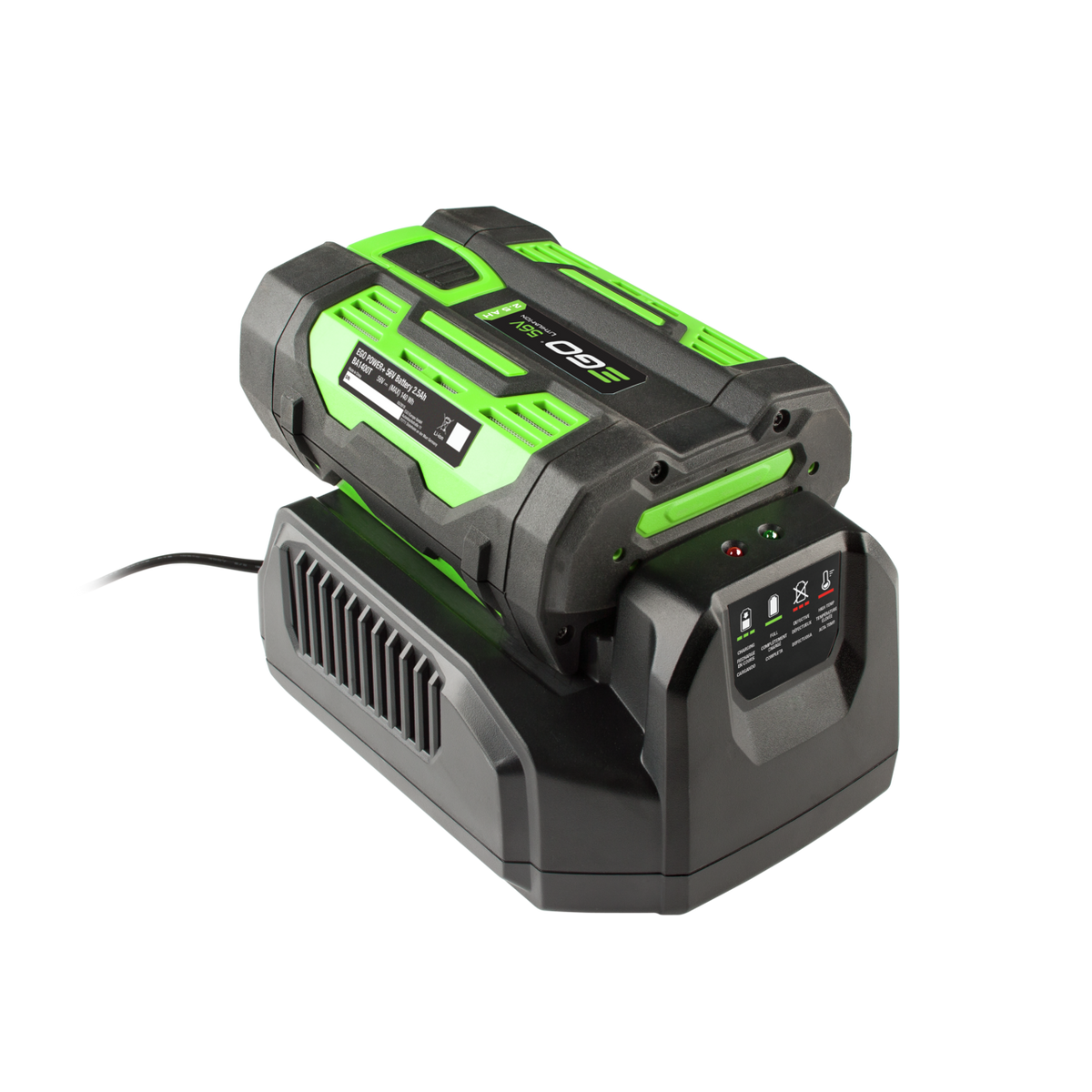 EGO CH2100E acculader 210 W voor 56 V-accu’s