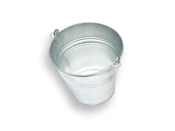 SOLIDE emmer VERZINKT 11 liter met hengsel Ø 30 hoogte 26 cm productfoto