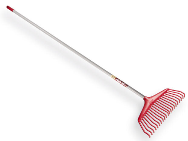 Fiskars bladhark met fiberglassteel 36 cm rood productfoto
