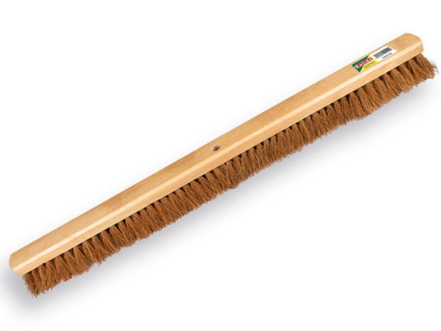 SOLIDE kokos zaalveger 100 cm plat hout productfoto