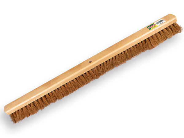 SOLIDE kokos zaalveger 100 cm plat hout productfoto