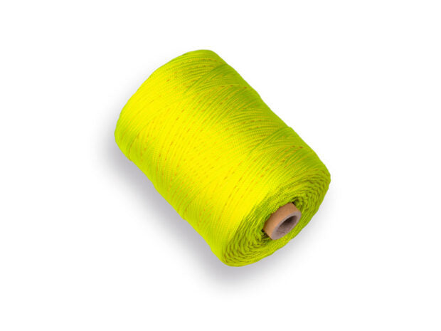 Labora uitzetkoord Nylon 200 meter 1,4 mm dik Fluor geel productfoto