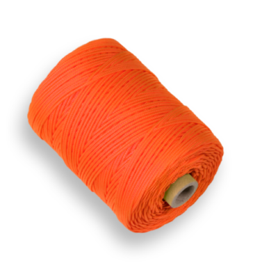 Labora uitzetkoord Nylon 200 meter 1,5 mm dik oranje productfoto