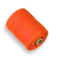 Labora uitzetkoord Nylon 200 meter 1,5 mm dik oranje productfoto
