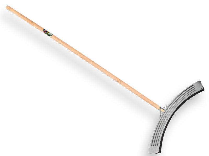 Atlas mestschuif gebogen 75 cm Verzinkt met steel productfoto