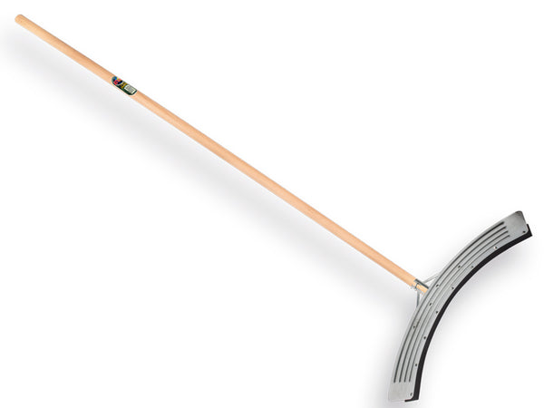 Atlas mestschuif gebogen 75 cm Verzinkt met steel productfoto