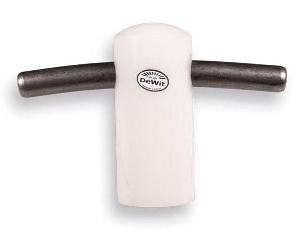 DeWit nylon tegelklopper 3 kg met dubbele handvaten productfoto