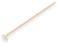 Offner tuinhark 8 tands 19 cm brons met steel productfoto