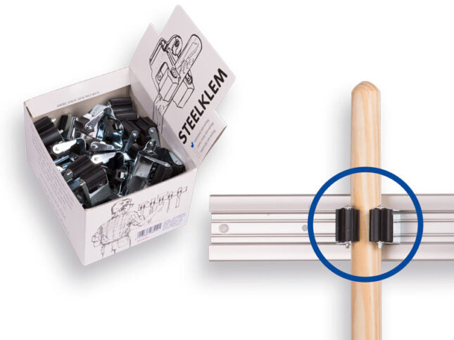 Prax doos steelklem 25 mm per 20 stuks productfoto
