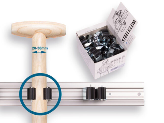 Prax doos steelklem 35 mm per 20 stuks productfoto