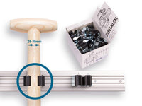 Prax doos steelklem 35 mm per 20 stuks productfoto