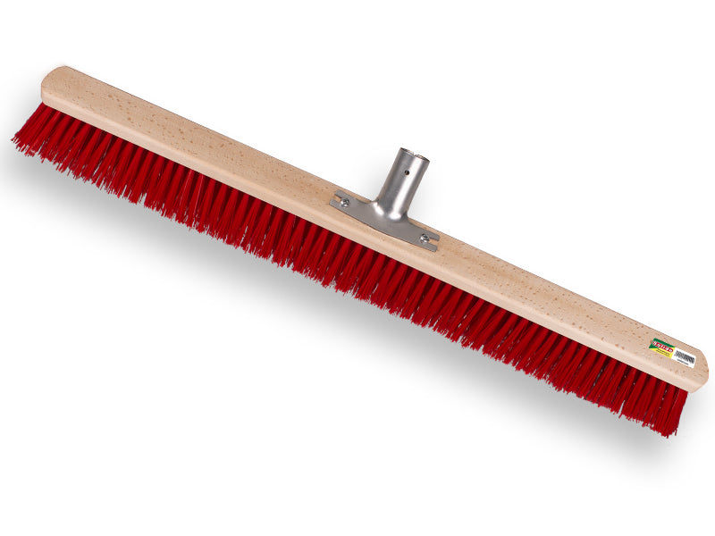 SOLIDE stalbezem rood 80 cm PPN met stokhouder productfoto