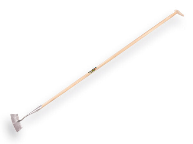 Atlas schoffel gesmeed 18 cm blank rond model met schoffelsteel met hilt productfoto