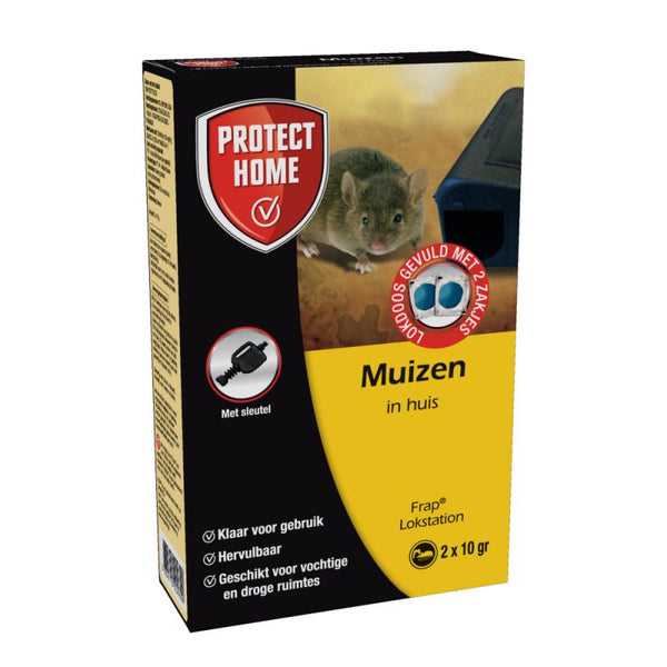 Protect Home frap Lokstation Tegen muizen in huis 50 gram productfoto