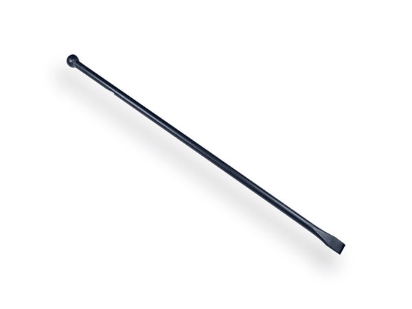 DeWit stootijzer 120 cm 28 mm rond model met platte bek productfoto