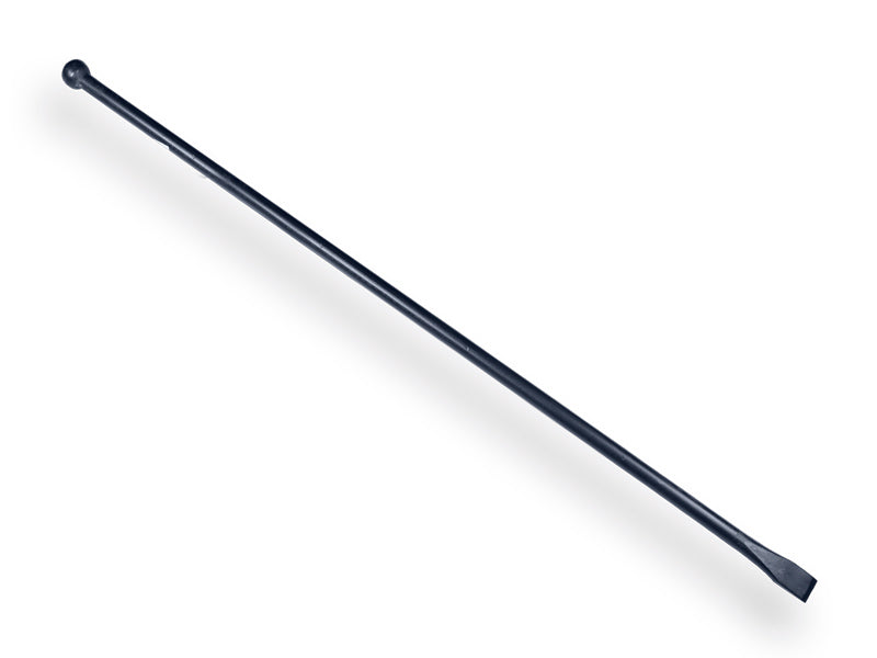 DeWit stootijzer 140 cm 28 mm rond model met platte bek productfoto