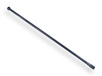 DeWit stootijzer 140 cm 28 mm rond model met platte bek productfoto