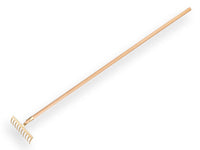 Offner tuinhark 10 tands 25 cm brons met steel productfoto