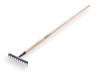Atlas tuinhark verzinkt met 12 gebogen tanden met steel 150 cm